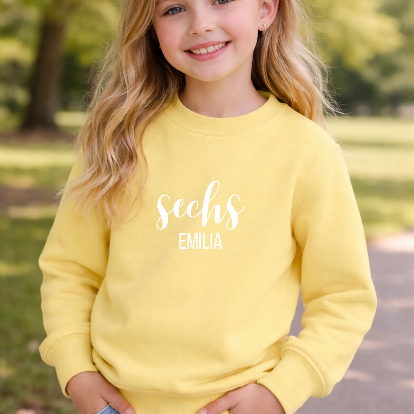 Geburtstag Sweatshirt: Personalisierte Geburtstagsoutfits für Kinder