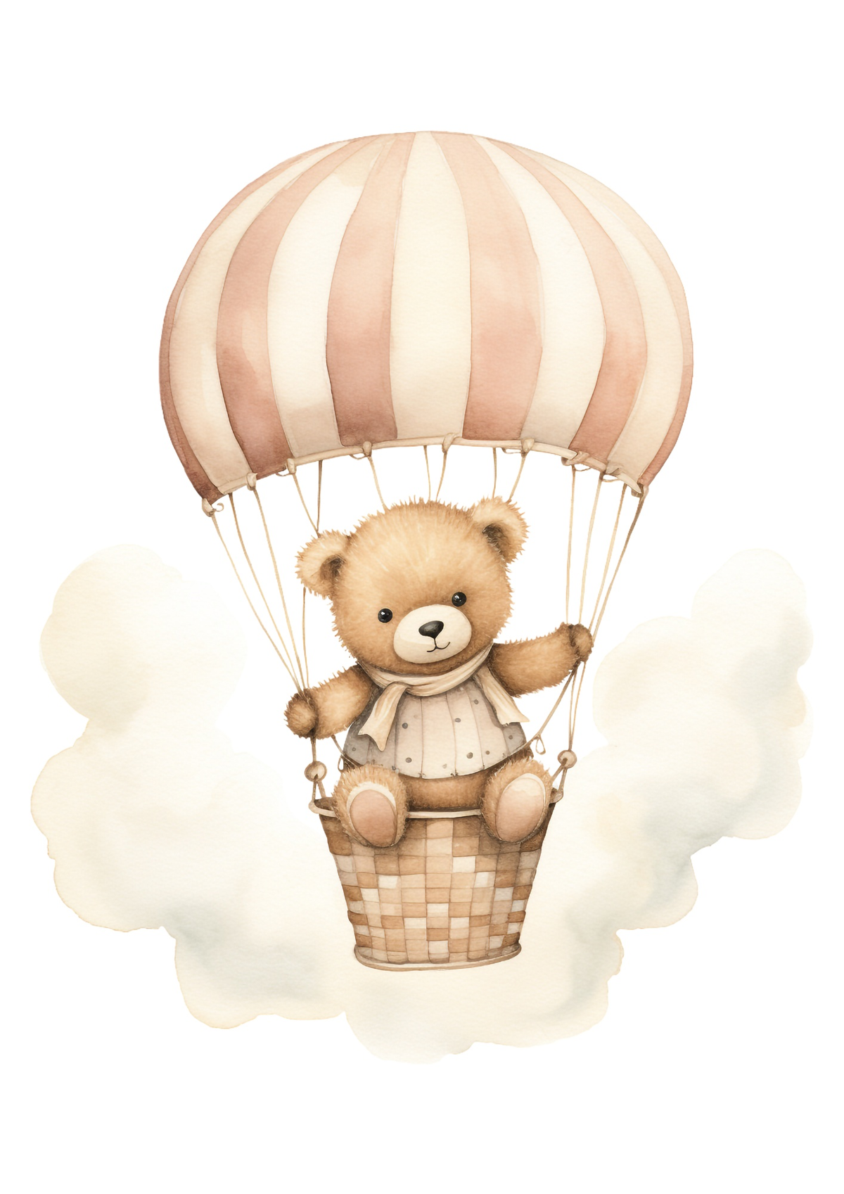 Poster für Babyzimmer Dekoration mit niedlichen Motiven in DIN A4 Größe