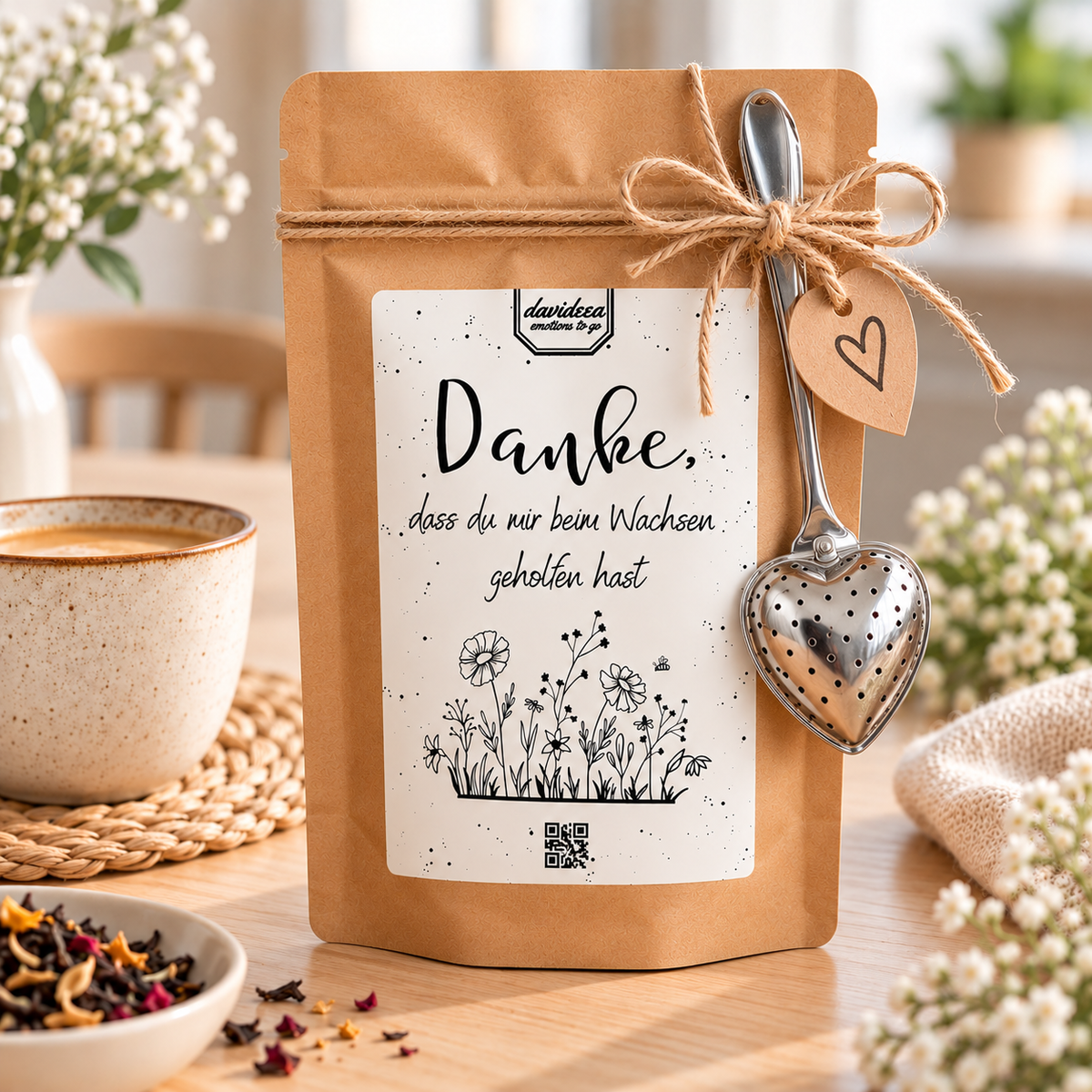 Geschenk für Erzieher & Lehrer – Kaffee oder Tee als Dankeschön