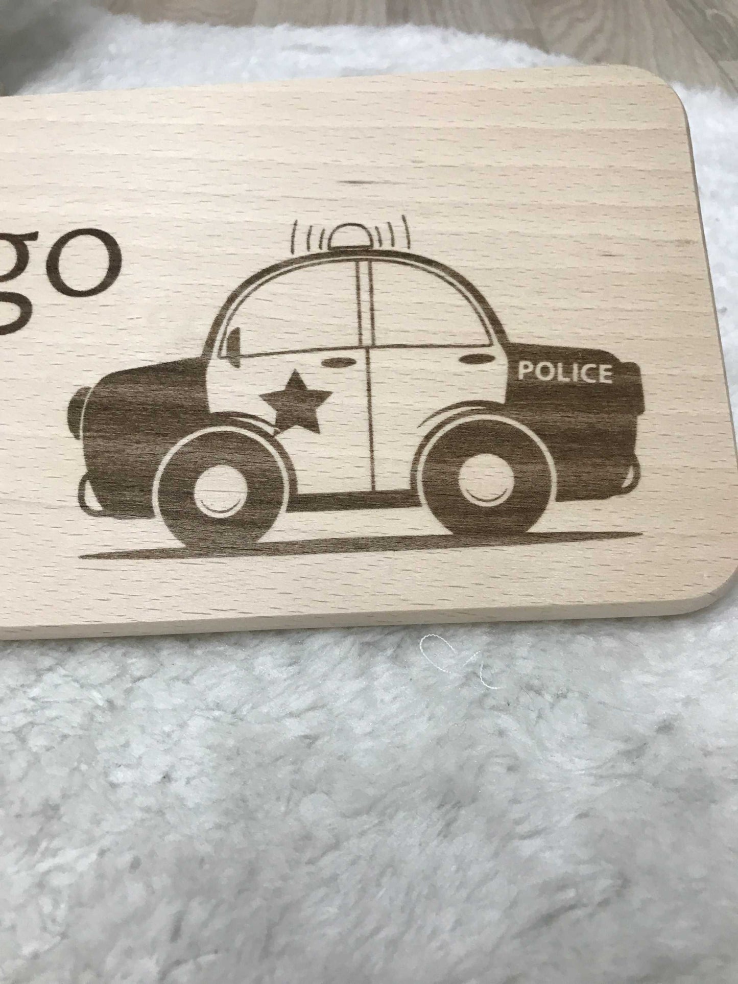 Frühstücksbrettchen "Polizei"
