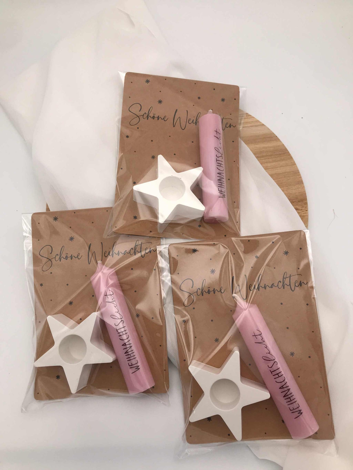 Weihnachtsgeschenk Kerze | Geschenkset | Wichtelgeschenk | Nikolaus | Dekoration | Geschenkbox Kerze Raysin Wichtel