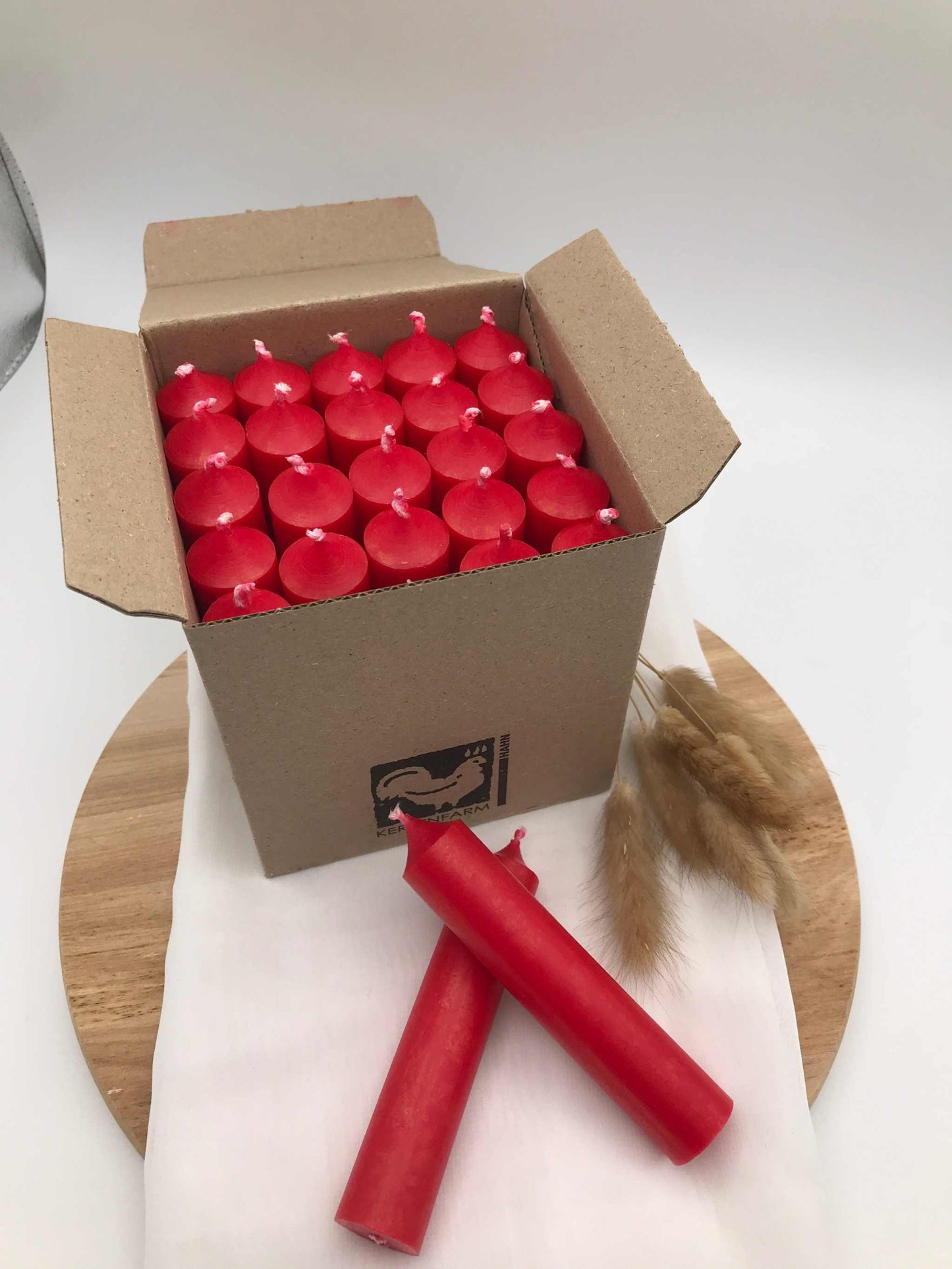 Stabkerzen 10 cm lang - Durchmesser 22 mm | verschiedene Farben