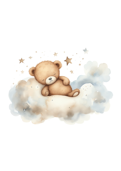 Wandbild | Bild | Kinderzimmer |Babyzimmer | Poster |DIN A4 | Dekorati