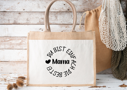 Jutetasche personalisiert 