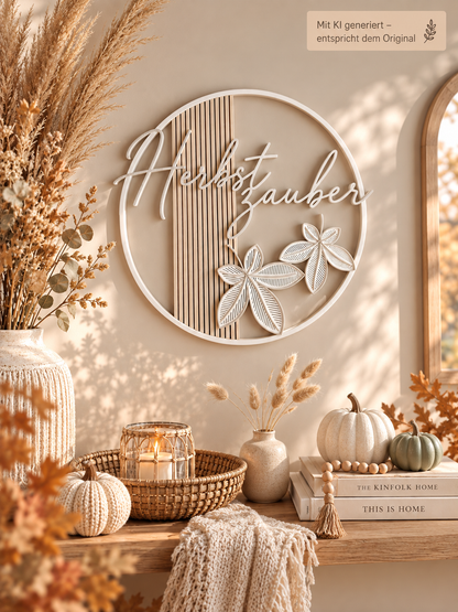 Herbst Türschild aus PLA – Herbstzauber | ca. 22 cm