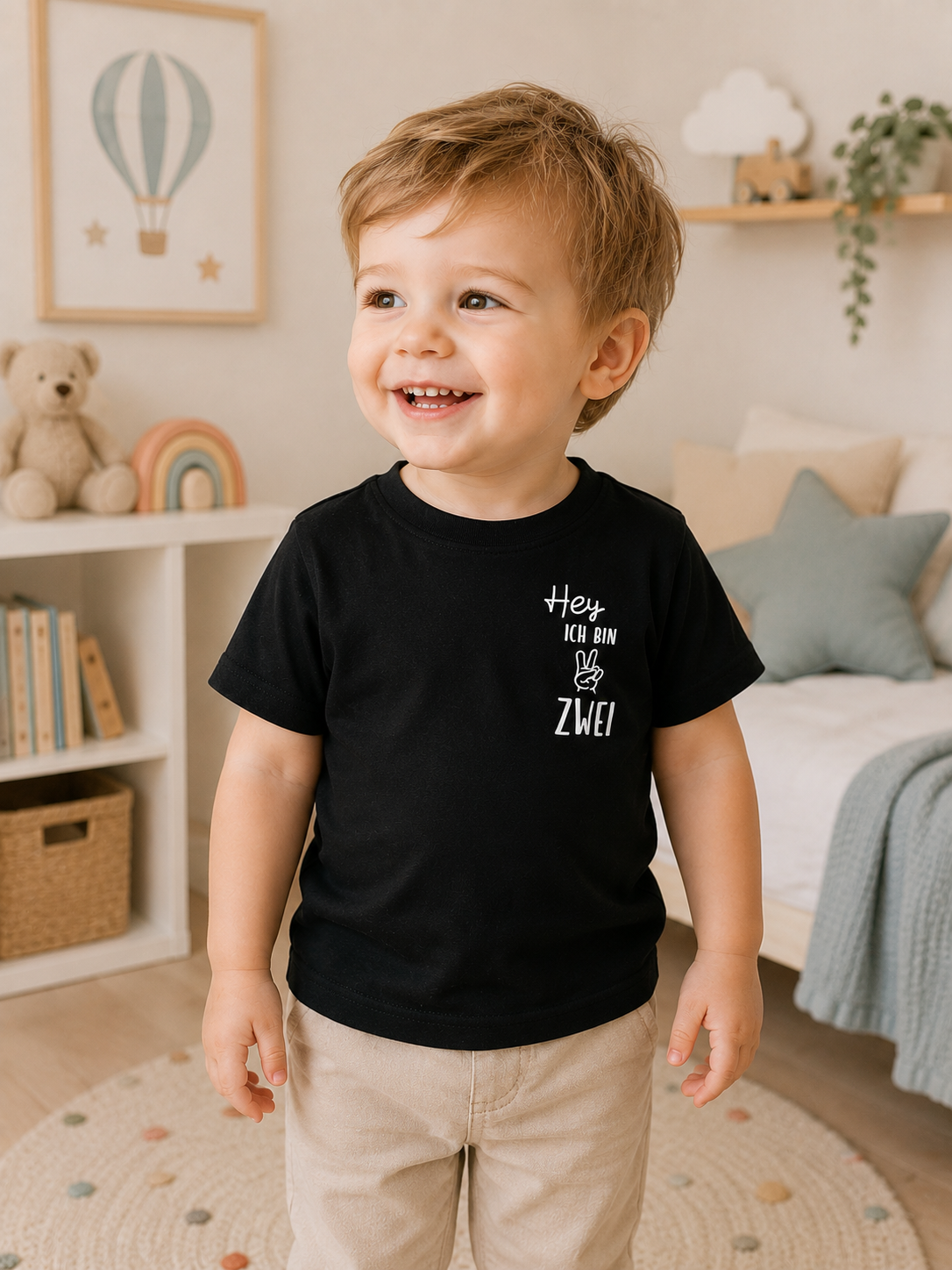 Kinder Geburtstag T-Shirt mit buntem Design für besondere Anlässe