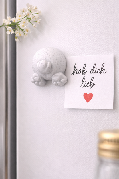 Süßer Osterhasen Magnet als Deko für Kühlschrank oder Magnetwand
