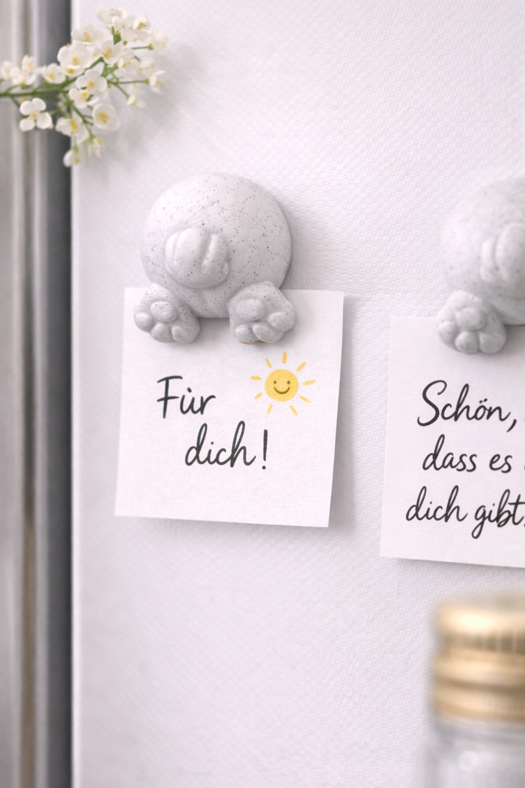 Kleiner Osterhase Magnet – dekorativer Kühlschrankmagnet für Frühling
