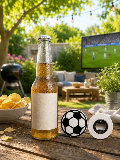 Fußball Flaschenöffner im Fußball-Design als perfektes Geschenk für die Hochzeit und Fußballfans