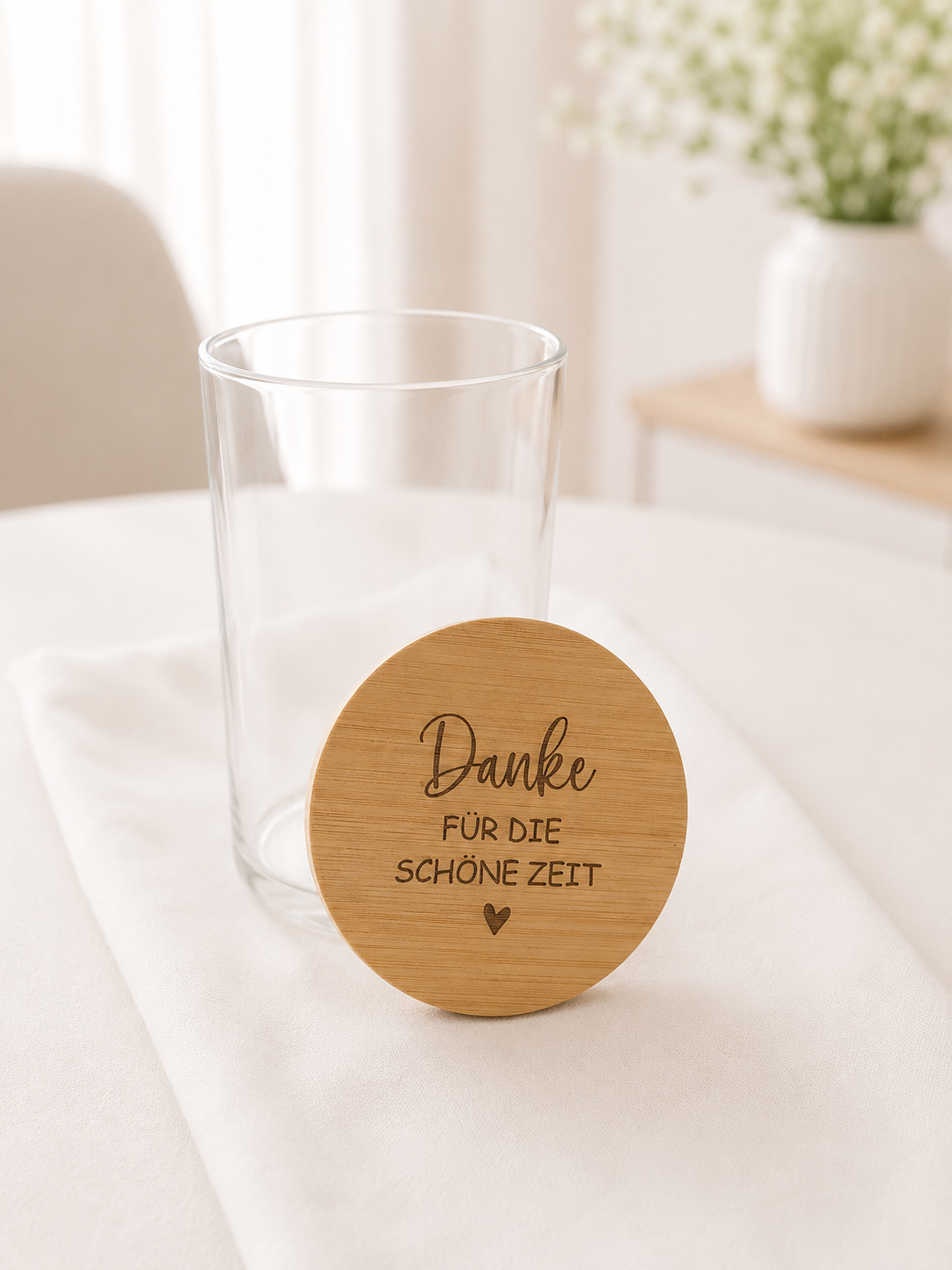 Personalisiertes Vorratsglas als Abschiedsgeschenk für Erzieherin im Kindergarten