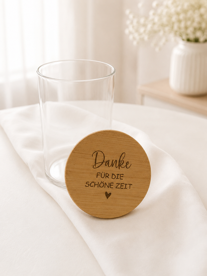 Vorratsglas als persönliches Abschiedsgeschenk für Erzieherin im Kindergarten mit individueller Gravur