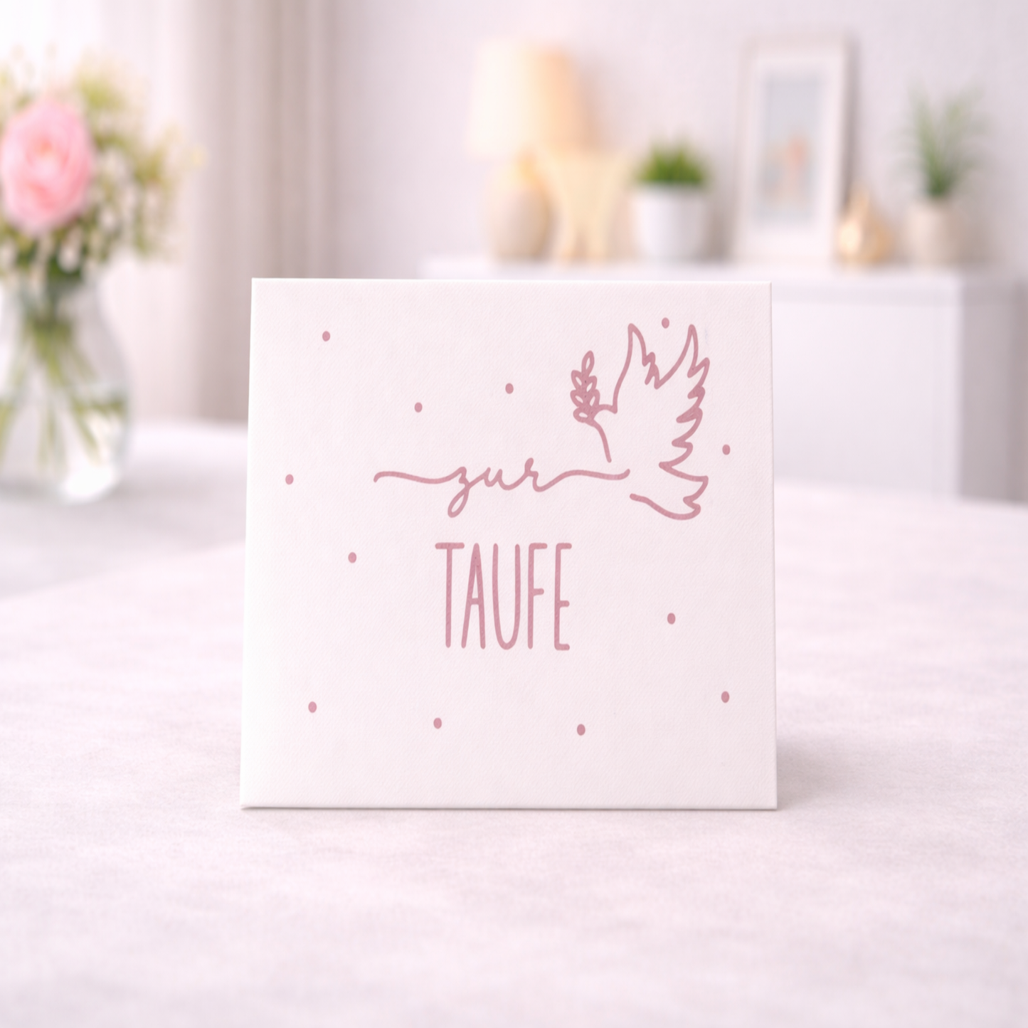 Moderner 3D-gedruckter Umschlag für Geldgeschenke zur Taufe, Kommunion und Jugendweihe