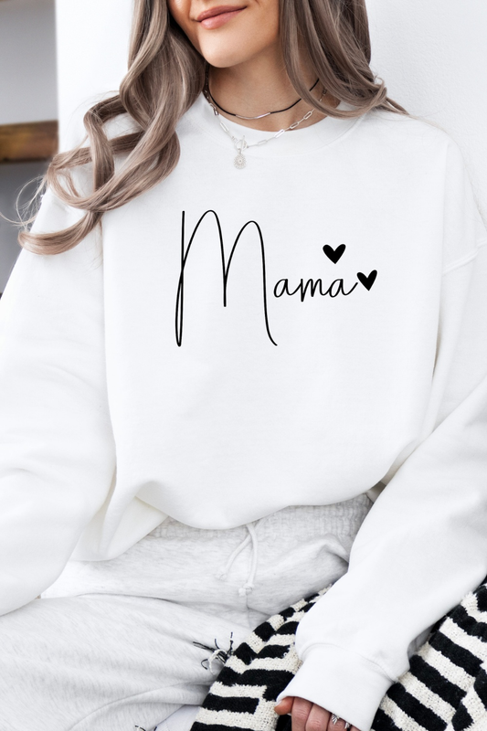 Sweatshirt mit Aufdruck - Mama 