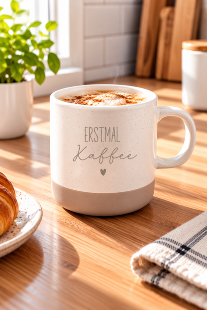 Kaffeetasse mit Spruch – Kaffee & Tee Tasse