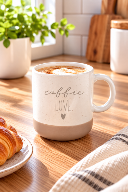 Kaffeetasse mit Spruch – Kaffee & Tee Tasse