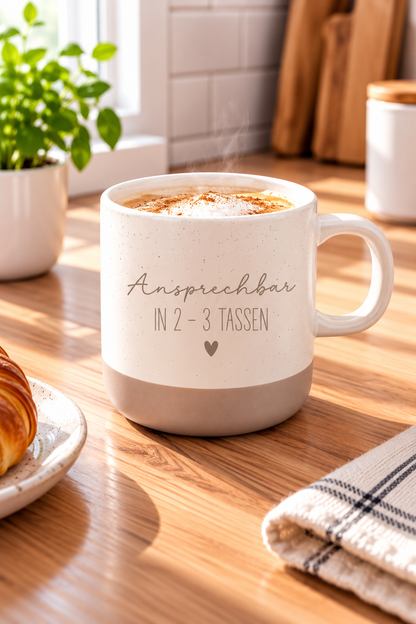 Kaffeetasse mit Spruch – Kaffee & Tee Tasse