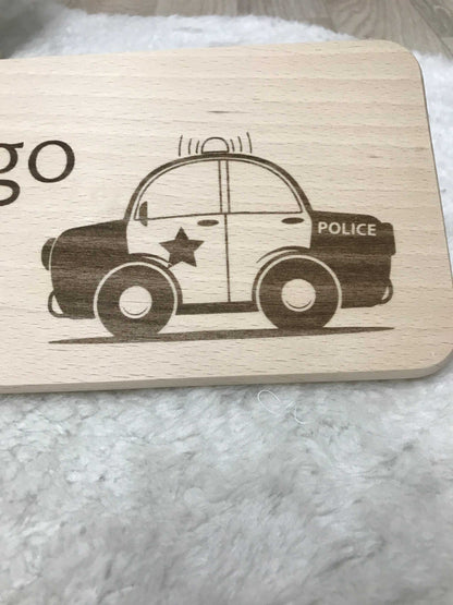 Frühstücksbrettchen "Polizei"