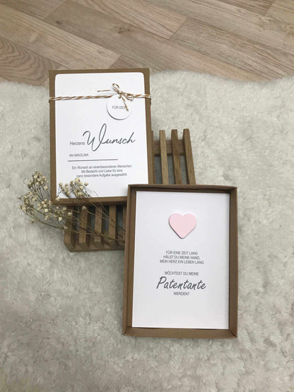 Patentante fragen: Die perfekte Geschenkidee für eine besondere Frage!