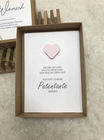 Patentante fragen: Die perfekte Geschenkidee für eine besondere Frage!