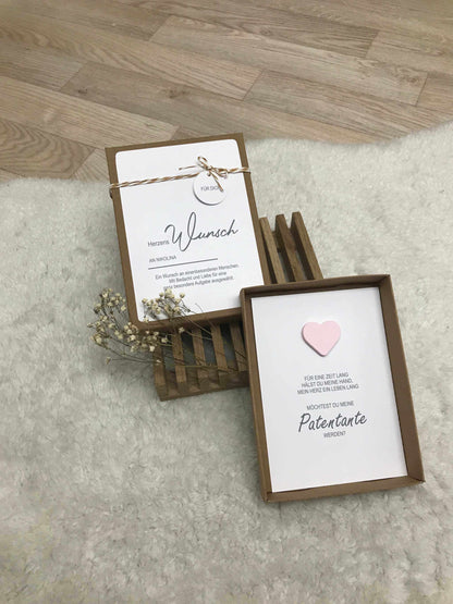 Patentante fragen: Die perfekte Geschenkidee für eine besondere Frage!