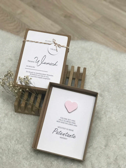 Patentante fragen: Die perfekte Geschenkidee für eine besondere Frage!