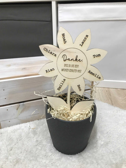 Kindergarten Abschiedsgeschenk|Geschenk Erzieherin Tagesmutter |Schule