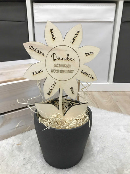 Kindergarten Abschiedsgeschenk|Geschenk Erzieherin Tagesmutter |Schule