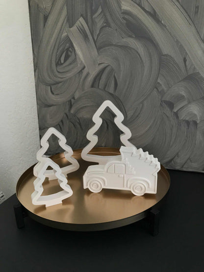 Weihnachtsbaum aus Raysin – Stilvolle & Handgemachte Dekoration