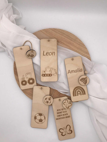 Lesezeichen mit Namen