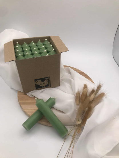 Stabkerzen 10 cm lang - Durchmesser 22 mm | verschiedene Farben
