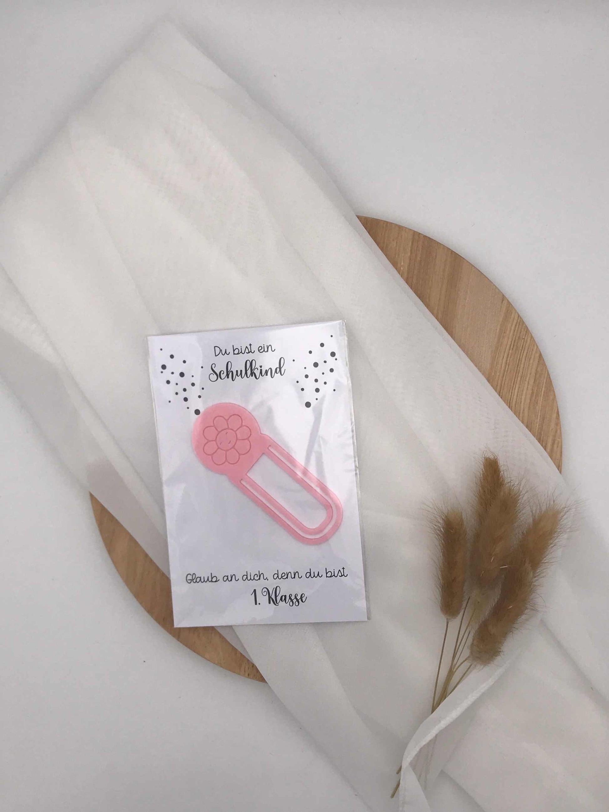 Lesezeichen für Schulanfänger, 3D-Druck, Geschenk zur Einschulung, Schultüte, individuell gestaltbar.