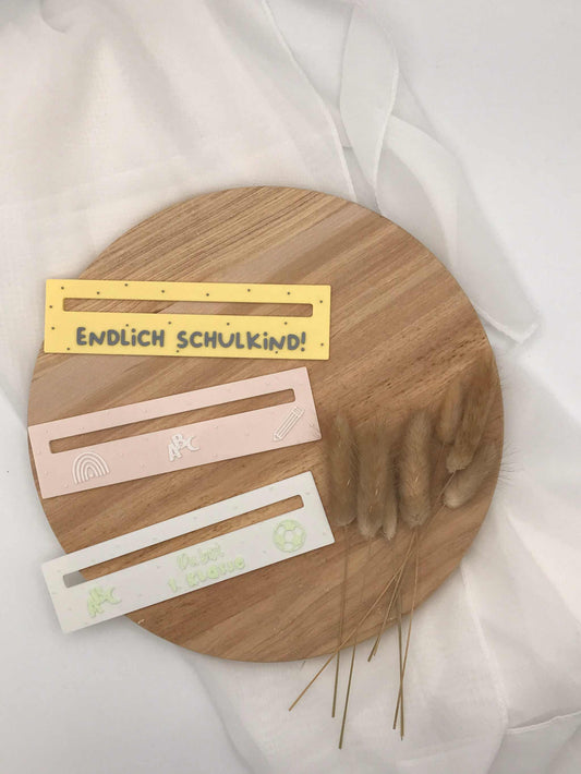 Einschulung Lesehilfe 3D-Druck in bunten Farben