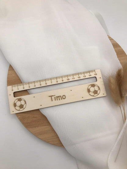 Einschulung | Personalisierte Lesehilfe aus Holz | Leselineal | Geschenk zur Einschulung