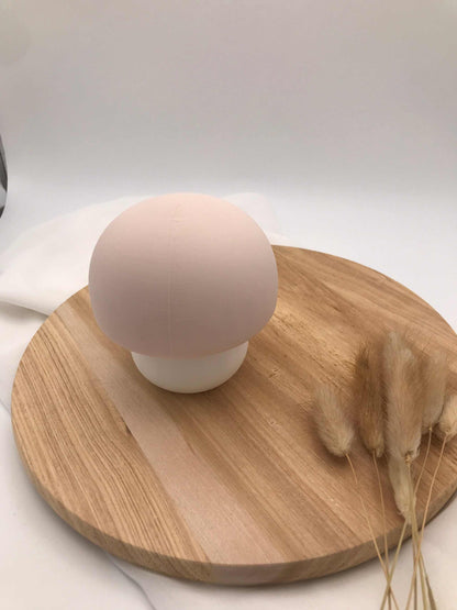 Nachhaltige Deko-Pilze aus PLA 3D-Druck in verschiedenen Größen, detailreich und biologisch abbaubar.