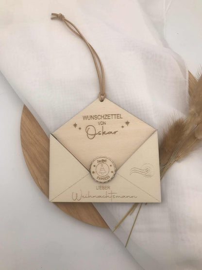 Weihnachten | Wunschzettel | Box für einen Wunschzettel | Weihnachtsmann | Christkind