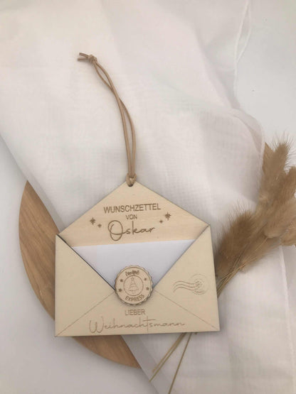 Weihnachten | Wunschzettel | Box für einen Wunschzettel | Weihnachtsmann | Christkind