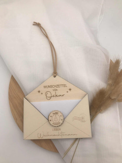 Weihnachten | Wunschzettel | Box für einen Wunschzettel | Weihnachtsmann | Christkind