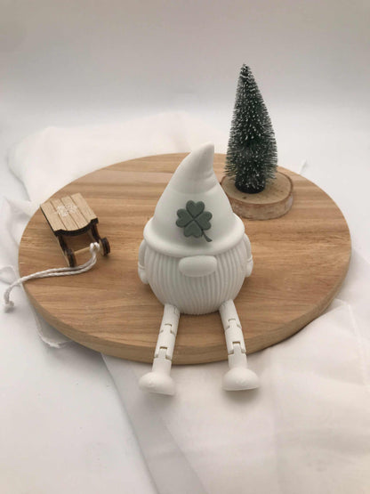 Wichtel Karlchen mit Flexi Beinen | 3D Druck | Wichtel für Licht | Kantenhocker | wichtelig | Deko | Geschenk|Weihnachten
