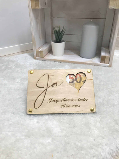 Geldgeschenk Hochzeit
