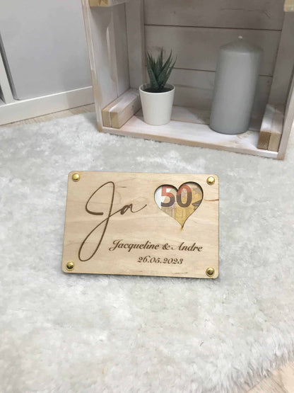 Geldgeschenk Hochzeit