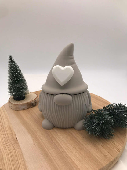 Wichteldose mit Herz – 3D-Druck Dekofigur & Geschenkidee zu Weihnachten
