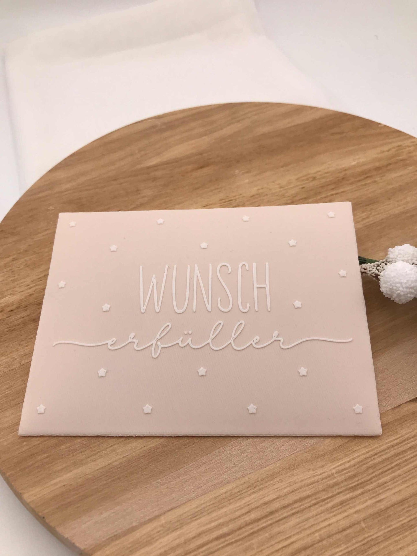 Weihnachtsbriefumschläge 3D-Druck PLA mit festlichen Motiven für Gutscheine und Wunschzettel