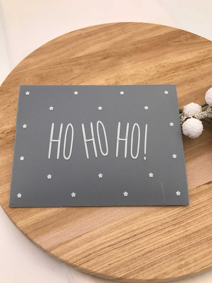 Weihnachtsbriefumschläge 3D-Druck PLA mit festlichen Motiven für Gutscheine und Wunschzettel