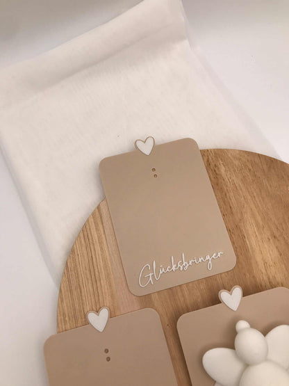 Schutzengel – 3D Druck Geschenk | Engel Anhänger mit Karte&3 Varianten