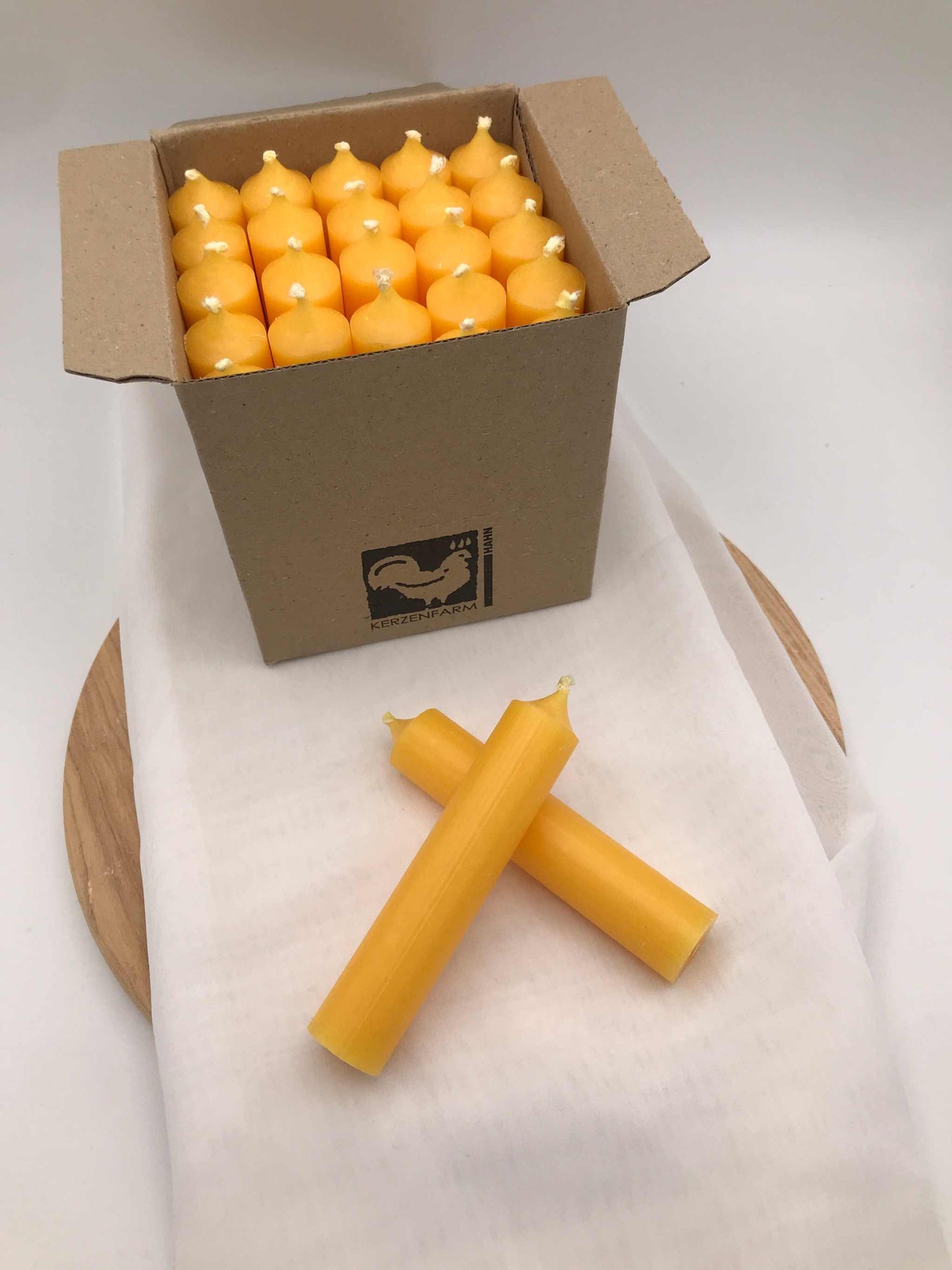 Stabkerzen 10 cm lang - Durchmesser 22 mm | verschiedene Farben